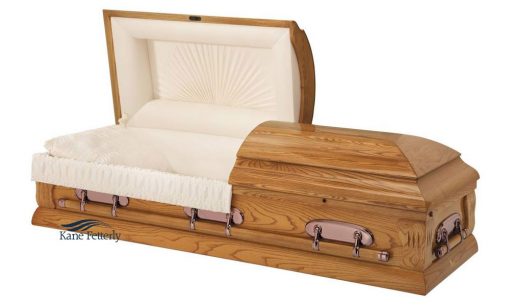 Cercueil en frêne