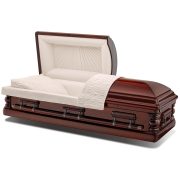 Cercueil en érable massif.