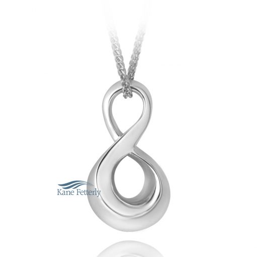 Infinity - sterling silver pendant