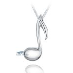 Music Note - cremation pendant