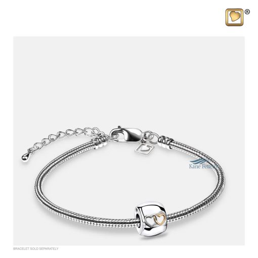 Sterling silver bead shown bracelet