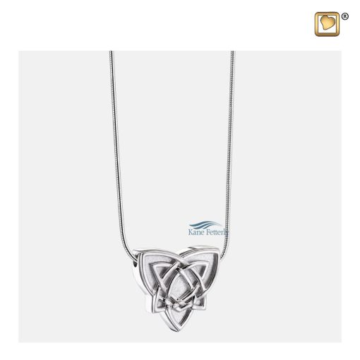 Sterling silver chain included in the price.