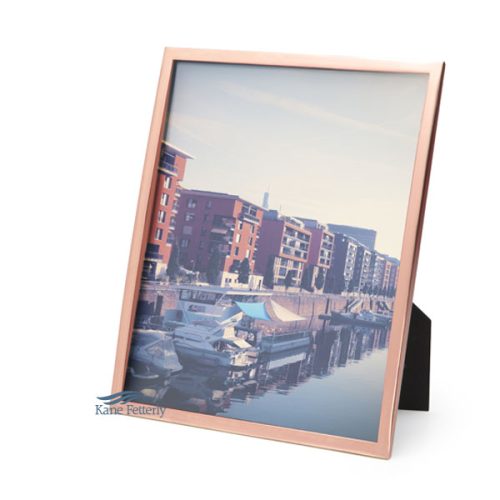 Metal frame. Copper finish