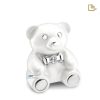 Teddy bear-shaped child urn