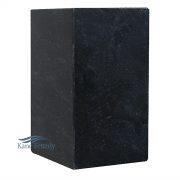 U6003 Black granite marble urn
