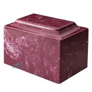 Berry cultured marble urn