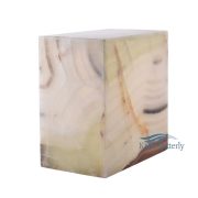 Natural onyx marble urn
