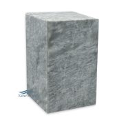 Grey natural marble urn