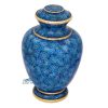 Blue Cloisonné urn