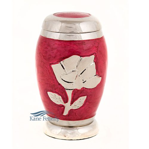 Brass miniature urn