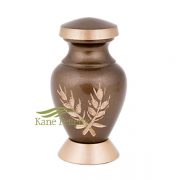 U86431K Miniature urn with wheat motif