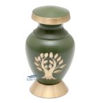 Miniature urn with tree