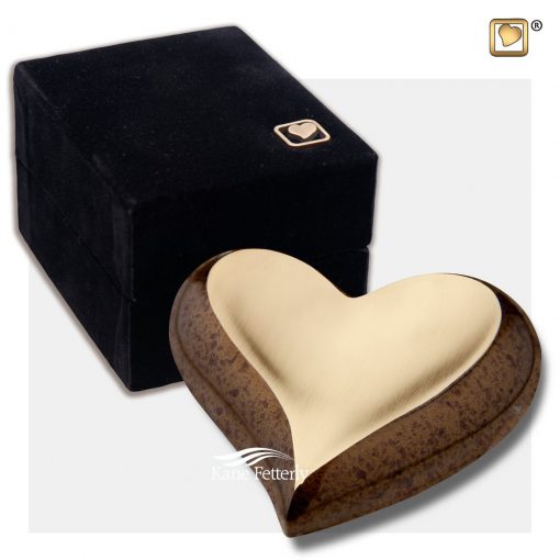 U86575H Heart Miniature Urn - Image 2