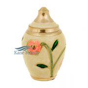 U8668K Brass miniature urn