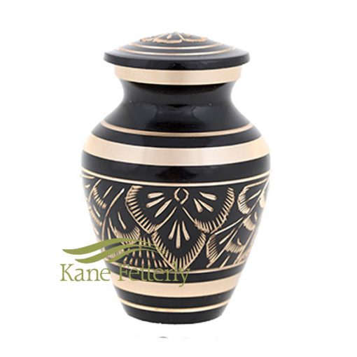 U86720K Brass miniature urn