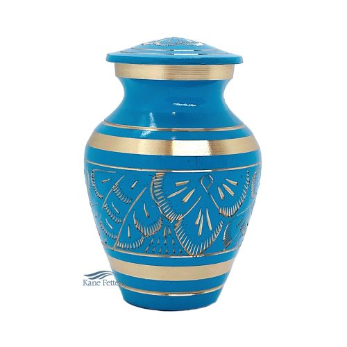 U86721K Brass miniature urn
