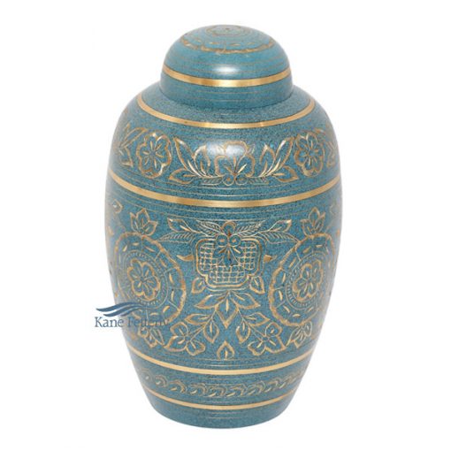 U8682 Brass urn