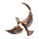 Bronze ornament dove
