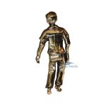 Bronze ornament man